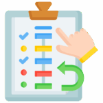 Follow-up icon for garage door service callbacks