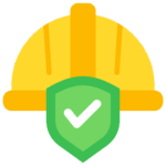 Labor and installation icon for garage door services
