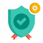 Quality assurance badge for garage door services